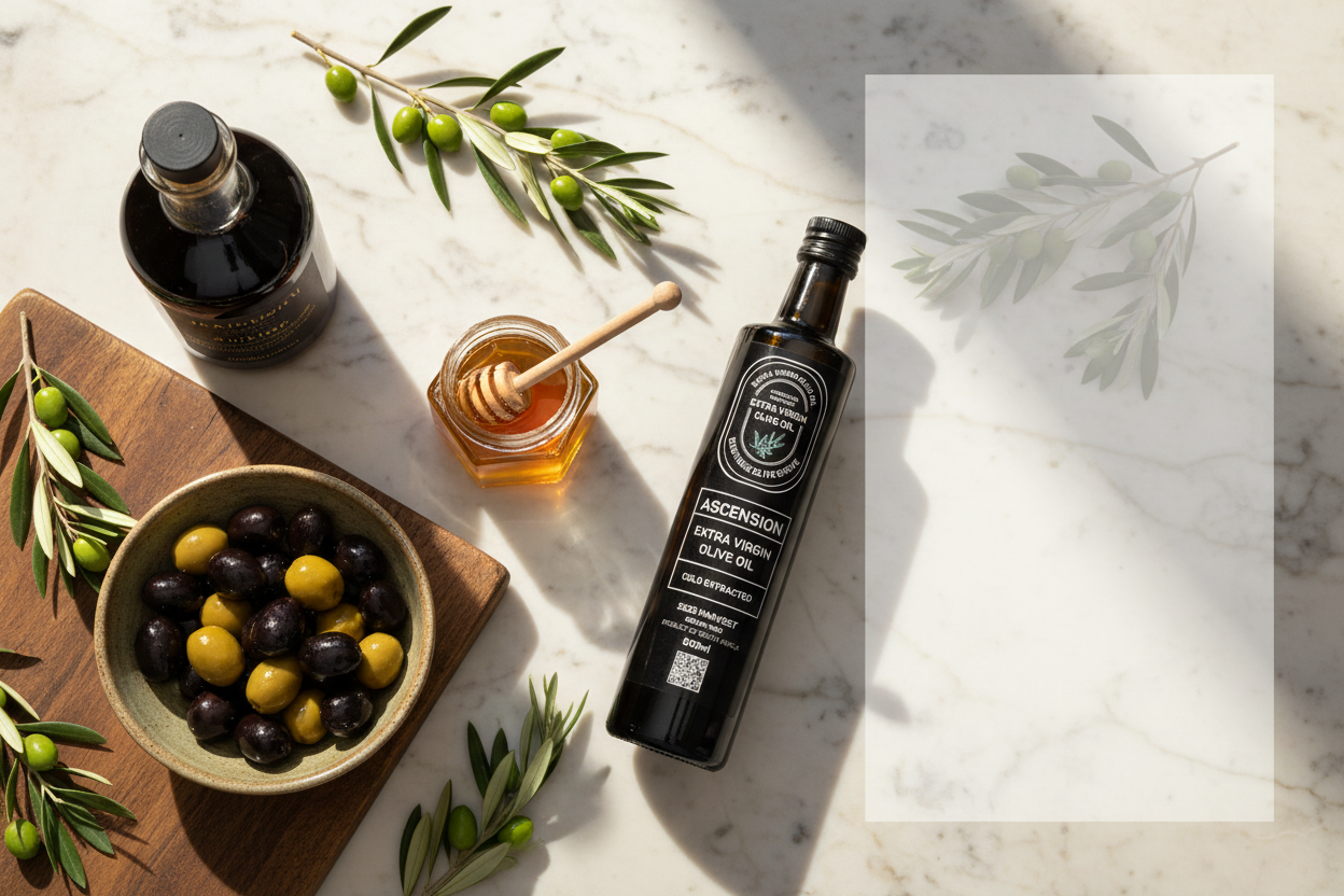 Boutique Olive Grove Banner with Product